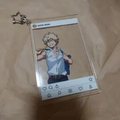 僕のヒーローアカデミア☆インスタ風アクリルキーホルダー☆アイス☆爆豪