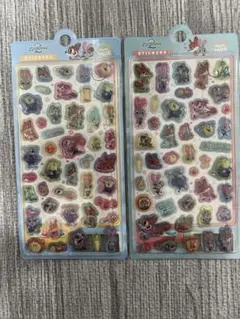 【海外ディズニー公式ライセンス】３Ｄ立体シール★ズートピア★2枚セット