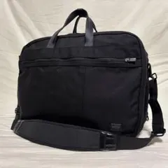 PORTER 3way テンション ビジネスバッグ リュック ナイロン 블랙