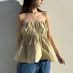 Searoomlynn、ウエストShapeパッドinベアトップス、M、ホワイト - メルカリ