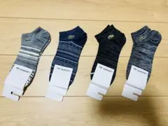 LACOSTE ラコステ メンズ アンクルソックス ウォーキング 夏用・通気性
