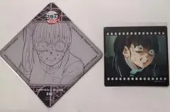 鬼滅の刃ufotableダイニング　コースター＆フィルム風クリアカード　カナヲ