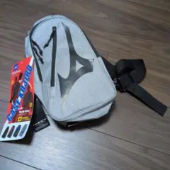 【新品】MIZUNO CASE KOJIRO ボディバッグ グレー杢