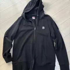 黒 フルジップ パーカー secure success