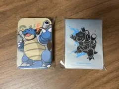 ポケモンカード海外限定　デッキシールド&ダメカンケース カメックス