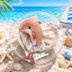 ピンクハウス イルカ コサージュ／バッグチャームのサムネイル