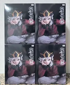 鬼滅の刃 ぬーどるストッパー　フィギュア童磨　ラウンドワン限定品　4個セット