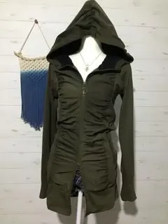 Y2K 平成ギャル ダークコア グランジ お兄系 ギミック パーカー