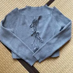 W CLOSET リブニット アンサンブル グレーのサムネイル