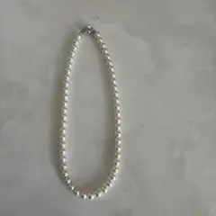 パールネックレス＆イアリングセット【美品】