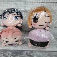 呪術廻戦 寝そべり ぬいぐるみ S 4個セット