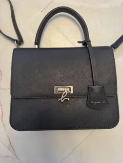 agnès b. 黒 ショルダーバッグ