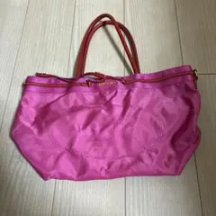 PRADA ピンク ナイロン トートバッグ