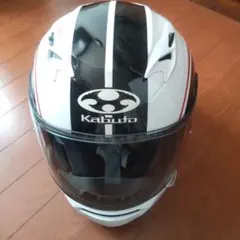 Kabuto フルフェイス ヘルメット ホワイト ブラックのサムネイル