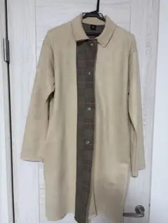 ZARA フェイクスエード ロングコート