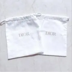 新品未使用　ディオール　DIOR 巾着袋　2点セット