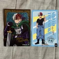 ヒロアカ 轟焦凍 ジャンフェス pictas トレカ 2枚セット