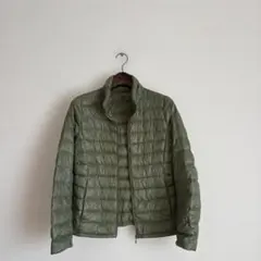 UNIQLO ダウンジャケット サイズM ウルトラライトオリーブグリー