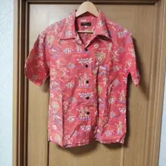 SUN SURF アロハシャツ レッド Mサイズのサムネイル