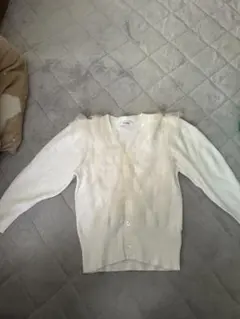 SNIDEL ホワイトニットカーディガン