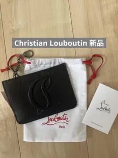 ✨新品未使用級✨クリスチャンルブタン 長財布 デカロゴ ラバーソール レザー ✨極美品✨クリスチャンルブタン 長財布 デカロゴ ラバーソール レザー