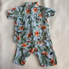 BREEZE 子供用アロハシャツ　セットアップ　120