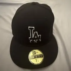 New Era 59FIFTY LAキャップ ブラック 7 1/4