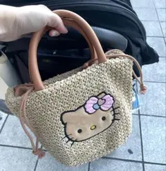 完売品 ハローキティ かごバッグ