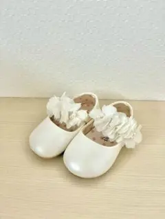 フォーマルシューズ 白 12.5