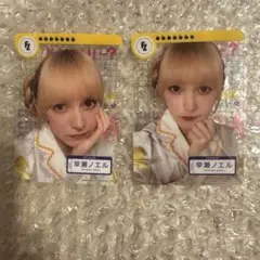 タワレコカフェ FRUITS ZIPPER 白衣衣装 クリアカード 早瀬ノエル