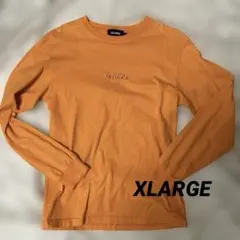 XLARGE オレンジ 長袖カットソー Sサイズのサムネイル