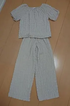 ZARA パンツセットアップ 140 ベージュ