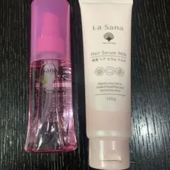 ラサーナ海藻ヘアエッセンス75ミリ　セラムミルク120グラム