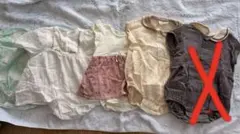 ベビー　ロンパースセット　80cm