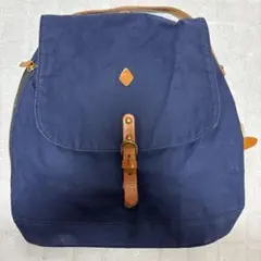 お値下げしました　CLEDRAN キャンバス✕レザー リュック　専用袋あり お値下げしました CLEDRAN キャンバス✕レザー リュック 専用袋あり
