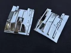 新品いすゞPMエルフ トラック　メッキ マッドガード左右セットスチール製泥除け 新品 いすゞ PM エルフエルフメッキマッドガード 左右セット スチール