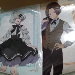 メイクアガール　オンラインくじ　クリアポスター　2種セット