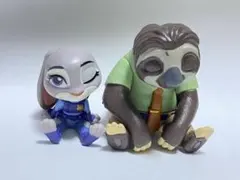 ズートピア　肩ズンFig.　ジュディ　フラッシュ　フィギュア　2コセット