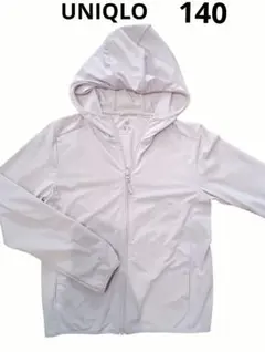 UNIQLO キッズ パーカー 140cm パープル
