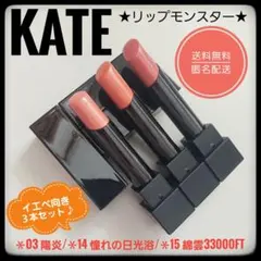 KATE ケイト　リップモンスター★03 陽炎・14・15★イエベ向き３本セット