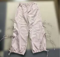 未使用　しまむら　リボンカーゴパンツ　L