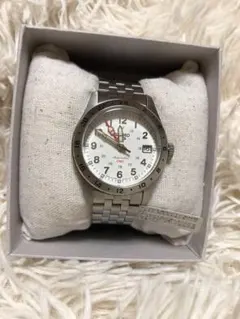 SEIKO SBSC009 GMT 自動巻き時計 ホワイト