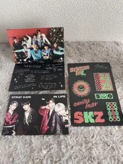 スキズ ポスカ ステッカー Christmas in life