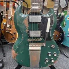 【12738】BURNY Hard Aged '65 SG Replica 12738】BURNY Hard Aged '65 SG Replica - メルカリ