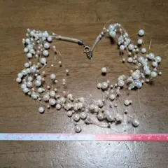 ビーズネックレス