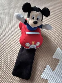 ディズニー　ミッキーマウス ぬいぐるみ バンド　ベビーカー