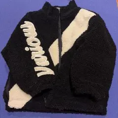 ANAP KIDS ボアジャケット 110 黒のサムネイル