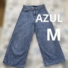 AZUL by moussy ワイドデニムパンツMのサムネイル