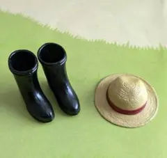 Re-Ment 那個時代的鄉村生活♪ 長筒靴&草帽♥迷你模型