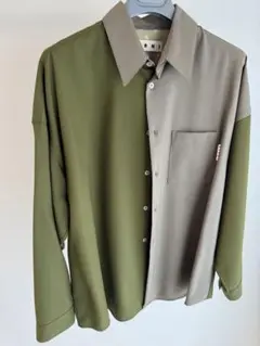 Marni 22ss 半袖シャツ トロピカルウール オープンカラー 44 S - メルカリ